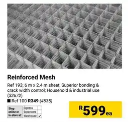 Builders Warehouse Reinforced Mesh offer