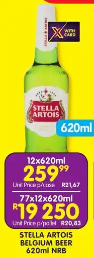 Shoprite Liquor Stella artois belgium beer nrb offer