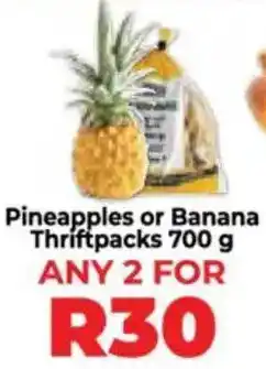 Food Lover's Market Pineapples or Banana Thriftpacks offer