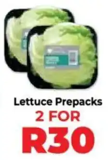 Food Lover's Market Lettuce Prepacks offer