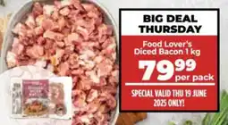Food Lover's Market Food Lover's Diced Bacon offer