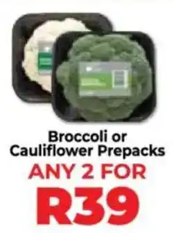 Food Lover's Market Broccoli or Cauliflower Prepacks offer