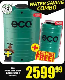 Boxer Build Eco water tank offer