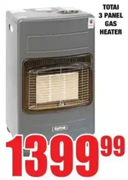 Boxer Build Totai 3 panel gas heater offer