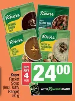 Spar Savemor Knorr Packet Soup (Incl. Tasty Range) offer