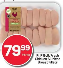 Pick n Pay Hypermarket PnP Bulk Fresh Chicken Skinless Breast Fillets offer