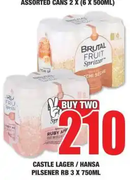 Boxer Brutal Fruit Spritzer offer