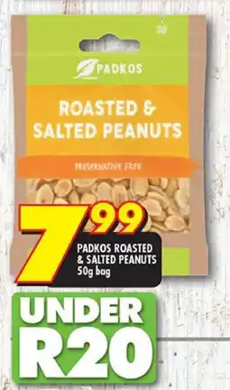 Shoprite PADKOS ROASTED & SALTED PEANUTS offer