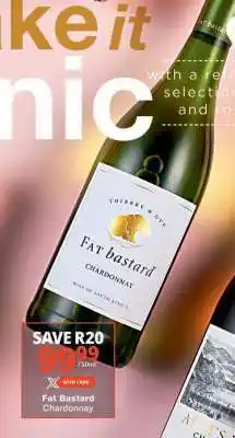 Checkers Fat Bastard Chardonnay offer
