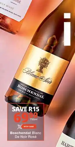 Checkers Boschendal Blanc De Noir Rosé offer