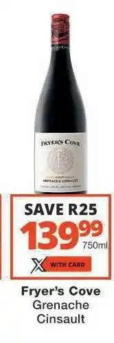 Checkers Fryer's Cove Grenache Cinsault offer