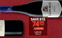 Checkers Laborie Merlot offer