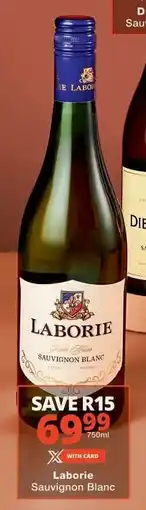 Checkers Laborie Sauvignon Blanc offer