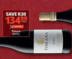 Checkers Tokara Shiraz offer