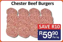 Chester Beef Burgers