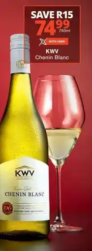 Checkers KWV Chenin Blanc offer