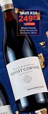 Checkers Ghost Corner David Nieuwoudt Sauvignon Blanc offer