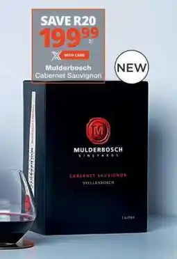 Checkers Mulderbosch Cabernet Sauvignon offer