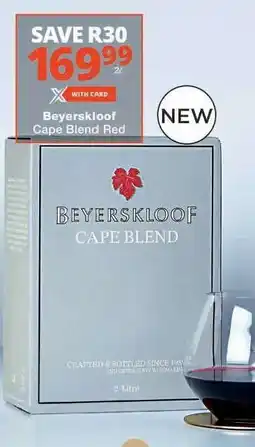 Checkers Beyerskloof Cape Blend Red offer