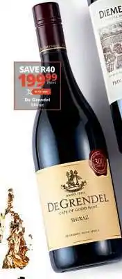 Checkers De Grendel Shiraz offer