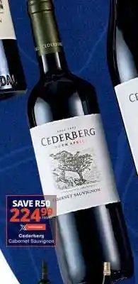 Checkers Cederberg Cabernet Sauvignon offer
