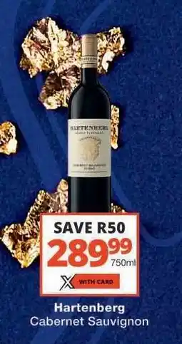Checkers Hartenberg Cabernet Sauvignon offer