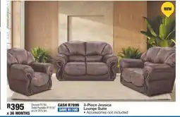 OK Furniture 3-Piece Jessica Lounge Suite offer