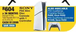 OK Furniture Sony PS5 Slim Disc Console with 1 Controller offer