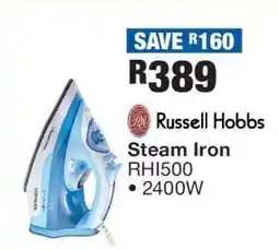 OK Furniture Russell Hobbs Steam Iron RHI500 offer