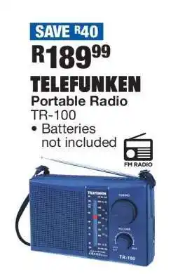 OK Furniture TELEFUNKEN Portable Radio offer