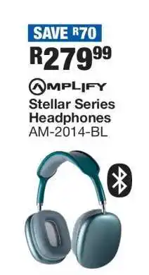 OK Furniture Amplify Stellar Series Headphones AM-2014-BL offer