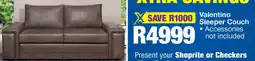 OK Furniture Valentino Sleeper Couch offer