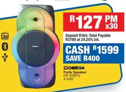 OK Furniture OMEGA Party Speaker OP-82BT9 offer