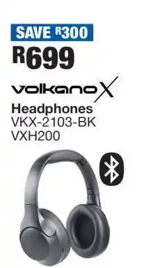 OK Furniture Volkano X Headphones VKX-2103-BK VHX200 offer