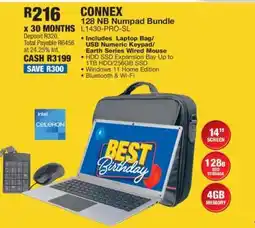 OK Furniture CONNEX 128 NB Numpad Bundle offer