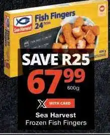 Checkers Sea Harvest Frozen Fish Fingers offer