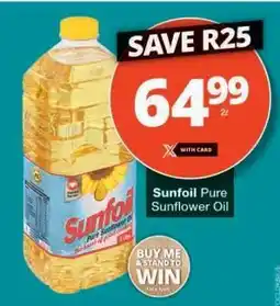 Checkers SUNFOIL Pure Sunflower Oil offer
