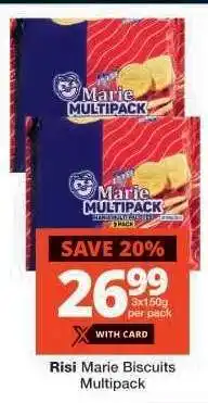 Checkers Risi Marie Biscuits Multipack offer