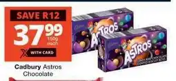 Checkers Cadbury Astros Chocolate offer