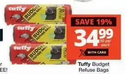 Checkers Tuffy Budget Refuse Bags offer