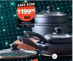 Checkers Inferna Cast Aluminium Cookware Set offer