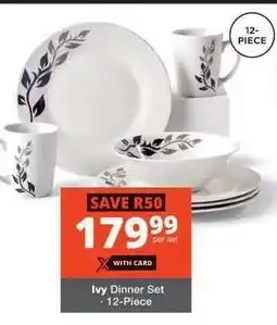 Checkers Ivy Dinner Set offer