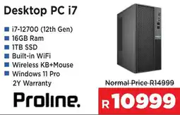 Mitabyte Proline Desktop PC i7 offer