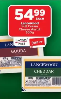 OK MiniMark Lancewood Full Cream Cheese Asstd. offer