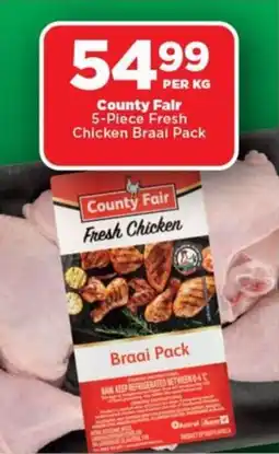 OK MiniMark County Fair Fresh Chicken Braai Pack offer