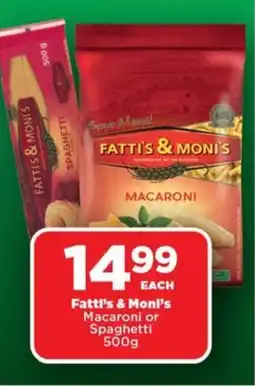 OK MiniMark Fatti's & Moni's Macaroni or Spaghetti offer