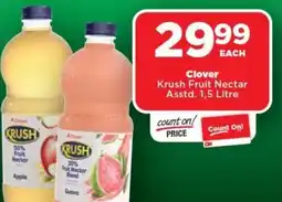 OK MiniMark Clover Krush Fruit Nectar Asstd. offer