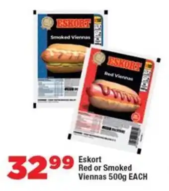 OK MiniMark Eskort Red or Smoked Viennas offer