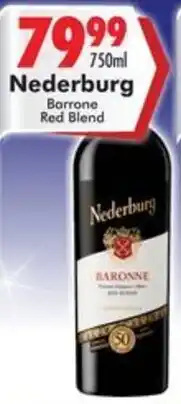 Prestons Nederburg Barrone Red Blend offer