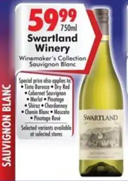 Prestons Swartland Winery Winemaker's Collection Sauvignon Blanc offer